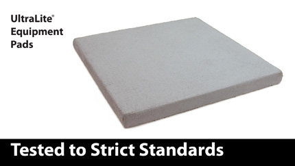 The Ultralite® pad performs extraordinarily well under strict testing criteria. It does not craze, soften, or delaminate. Ultralite® has a proven resistance against R-22 and R-134a, compressor oil, salt solution, and synthetic canine urine.