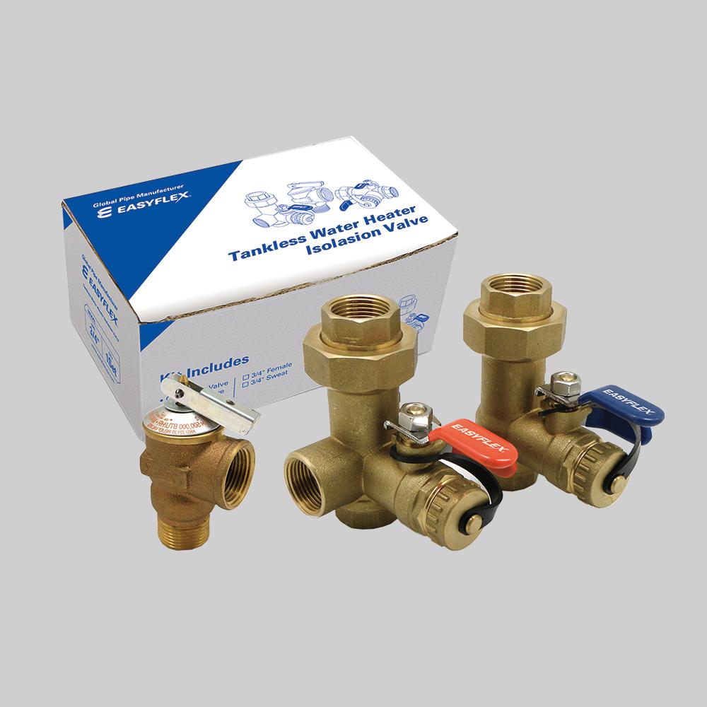 EasyFlex Tankless Water Heater Connection Kit Diversitech